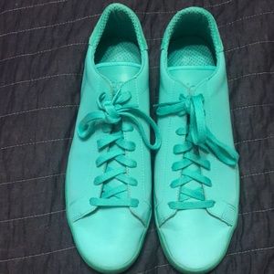 ADIDAS MEN COURT VANTAGE ADICOLOR GREEN/SHOCK MINT